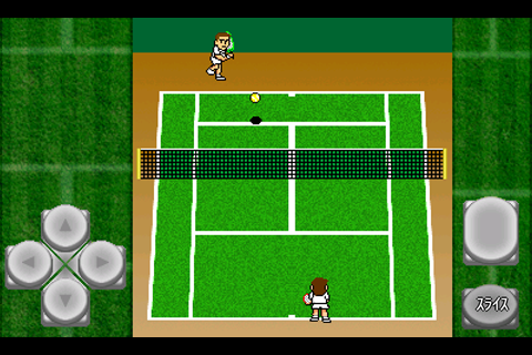 がちんこテニス / 孤軍奮闘・テニス2・ダブルスの画面